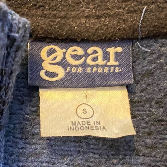 Syracuse University Womens 1/4 Zip Pullover Sweatshirt Small Blue & Black - Picture 5 of 8